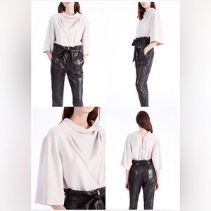 Iro sleep top size 36 or 4 cowl French $280